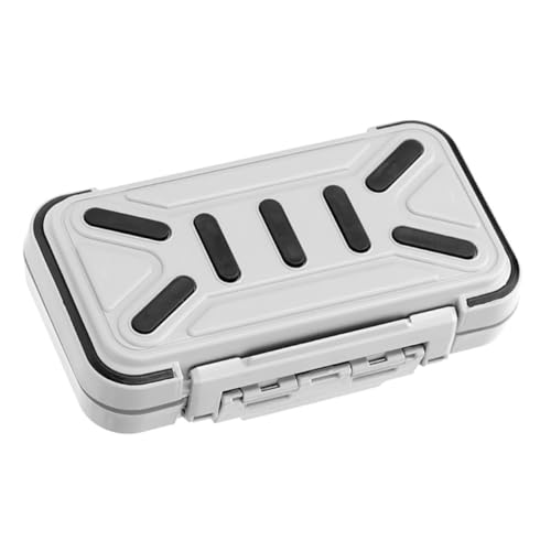 GOOHOCHY Wasserdichte Angelzubehör Aufbewahrungsbox aus Robustem Kunststoff Tragbare Köder Sortierbox mit Mehreren Fächern Kompakte Angelgerätebox für Outdoor und Zuhause GOOHOCHY Wasserdichte Angelzubehör Aufbewahrungsbox aus Robustem Kunststoff Tragbare Köder Sortierbox mit Mehreren Fächern Kompakte Angelgerätebox für Outdoor und Zuhause von GOOHOCHY