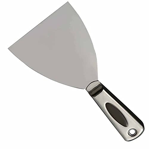 GOONSDS Spachtelmesser - Metallschaber Spachtel für Trockenbau, Spachtel, Abziehbilder, Tapeten, Backen, Flicken und Malerei,Width 10cm/4inch GOONSDS Spachtelmesser - Metallschaber Spachtel für Trockenbau, Spachtel, Abziehbilder, Tapeten, Backen, Flicken und Malerei,Width 10cm/4inch von GOONSDS
