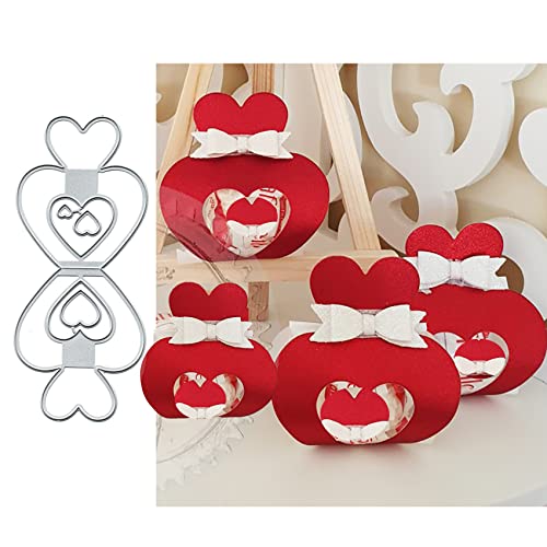 Valentinstag Candy Box Metall Stanzformen Cuts, Valentine Candy Box Prägeschablonen DIY Handwerk Karten Stanzformen Schneiden für DIY Prägen Kartenherstellung Foto Dekorative Papierformen Scrapbooking Valentinstag Candy Box Metall Stanzformen Cuts, Valentine Candy Box Prägeschablonen DIY Handwerk Karten Stanzformen Schneiden für DIY Prägen Kartenherstellung Foto Dekorative Papierformen Scrapbooking von GOOOOALF