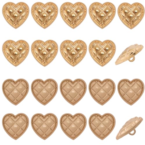 GORGECRAFT 1 Box 20 Stück 2 Farben Metallösenknöpfe Herzförmig Retro Helles Gold Mattgold Dekorative Schnalle Ersatzlegierungsknöpfe Für DIY Nähen Handwerk Uniform Jacke Kleidung Verzierungen GORGECRAFT 1 Box 20 Stück 2 Farben Metallösenknöpfe Herzförmig Retro Helles Gold Mattgold Dekorative Schnalle Ersatzlegierungsknöpfe Für DIY Nähen Handwerk Uniform Jacke Kleidung Verzierungen von GORGECRAFT