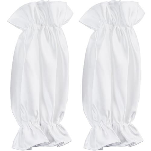 GORGECRAFT 1 Paar Abnehmbare Puffärmel Weißer Satin Lange Brautärmel Handgefertigt Abnehmbare Elegante Hochzeitsaccessoires Ärmelüberzüge Für Hochzeitskleid Brautaccessoires (11.8x6.3x0.4 Zoll) GORGECRAFT 1 Paar Abnehmbare Puffärmel Weißer Satin Lange Brautärmel Handgefertigt Abnehmbare Elegante Hochzeitsaccessoires Ärmelüberzüge Für Hochzeitskleid Brautaccessoires (11.8x6.3x0.4 Zoll) von GORGECRAFT