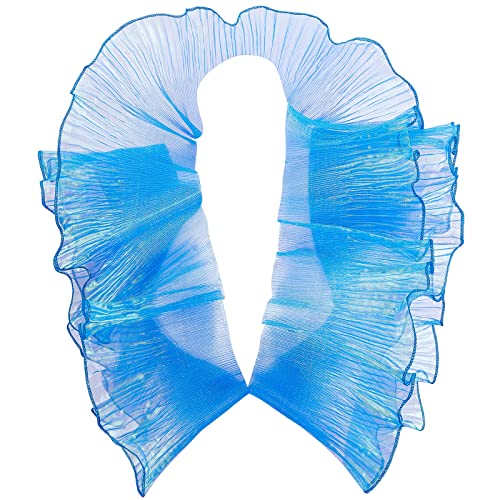 GORGECRAFT 9mx14.5cm Organza Rüschen Plissee Spitzenstoff Trim Retro Rüschen Plissee Chiffon Borten Polyester Bordüre Spitzenstoff Für DIY Hochzeitskleid Handwerk Home Decor Kornblumenblau GORGECRAFT 9mx14.5cm Organza Rüschen Plissee Spitzenstoff Trim Retro Rüschen Plissee Chiffon Borten Polyester Bordüre Spitzenstoff Für DIY Hochzeitskleid Handwerk Home Decor Kornblumenblau von GORGECRAFT