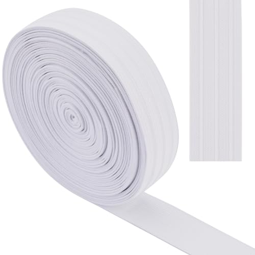 GORGECRAFT 10 Yards 30mm Breites Rutschfestes Elastisches Band Weiß Gerade Linie Elastisches Greifband Aus Silikon Stretch-Gummi Elastische Riemen Gürtelbund Für Heimwerker Kleidungsstücke Nähen GORGECRAFT 10 Yards 30mm Breites Rutschfestes Elastisches Band Weiß Gerade Linie Elastisches Greifband Aus Silikon Stretch-Gummi Elastische Riemen Gürtelbund Für Heimwerker Kleidungsstücke Nähen von GORGECRAFT