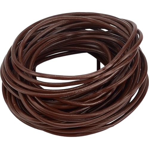 GORGECRAFT 10 m Echte Lederstreifen Kordel Aus Rindsleder 3mm Dick Flach Zum Flechten Für Gürtel Armbänder Halsketten Schmuckherstellung Heimwerkerarbeiten Werkzeugwerkstatt Sattelbraun GORGECRAFT 10 m Echte Lederstreifen Kordel Aus Rindsleder 3mm Dick Flach Zum Flechten Für Gürtel Armbänder Halsketten Schmuckherstellung Heimwerkerarbeiten Werkzeugwerkstatt Sattelbraun von GORGECRAFT