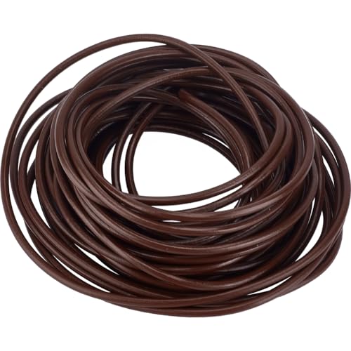 GORGECRAFT 10 m Echte Lederstreifen Kordel Aus Rindsleder 4mm Dick Flach Zum Flechten Für Gürtel Armbänder Halsketten Schmuckherstellung Heimwerkerarbeiten Werkzeugwerkstatt Sattelbraun GORGECRAFT 10 m Echte Lederstreifen Kordel Aus Rindsleder 4mm Dick Flach Zum Flechten Für Gürtel Armbänder Halsketten Schmuckherstellung Heimwerkerarbeiten Werkzeugwerkstatt Sattelbraun von GORGECRAFT