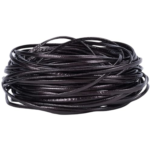 GORGECRAFT 10 m X 2mm Umklappbarer PU Lederstreifen Kokosnuss Flach Weiches Leder Besatzband Metallisches Leder Flechtschnur Zum Selbernähen Basteln Gürtel Armbänder Schmuckherstellung GORGECRAFT 10 m X 2mm Umklappbarer PU Lederstreifen Kokosnuss Flach Weiches Leder Besatzband Metallisches Leder Flechtschnur Zum Selbernähen Basteln Gürtel Armbänder Schmuckherstellung von GORGECRAFT
