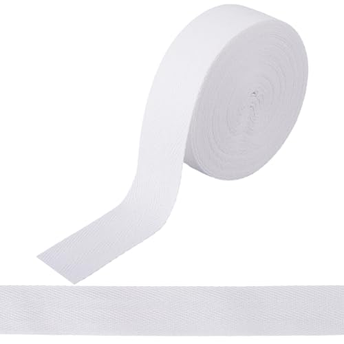 GORGECRAFT 10 m X 3cm Baumwoll Twillband Weißes Fischgräten Gurtband Schrägbandrolle Besatz Zum Nähen von Kleidung Schneidern Teppichnahtbinden Geschenkverpackungen Verpacken Basteln GORGECRAFT 10 m X 3cm Baumwoll Twillband Weißes Fischgräten Gurtband Schrägbandrolle Besatz Zum Nähen von Kleidung Schneidern Teppichnahtbinden Geschenkverpackungen Verpacken Basteln von GORGECRAFT