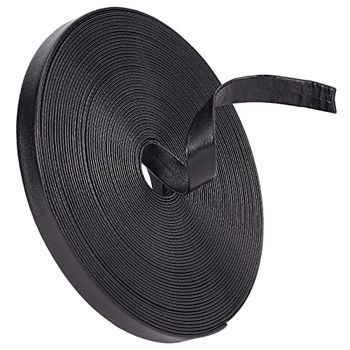 GORGECRAFT 10m 10 mm Umklappbarer Lederbesatz Schwarzer Kunstlederriemen Für Taschenstreifen Haarbänder Haustier Hundeleine Zubehör Zuhause Heimwerken Nähen Basteln Verschönerung GORGECRAFT 10m 10 mm Umklappbarer Lederbesatz Schwarzer Kunstlederriemen Für Taschenstreifen Haarbänder Haustier Hundeleine Zubehör Zuhause Heimwerken Nähen Basteln Verschönerung von GORGECRAFT