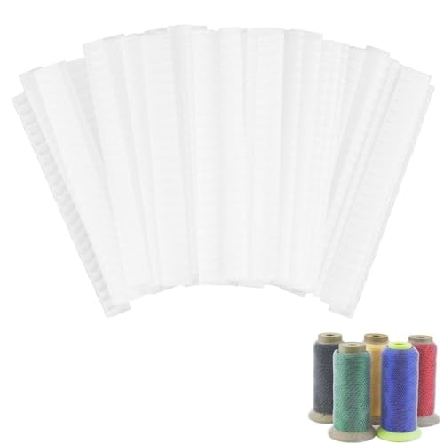 GORGECRAFT 100 Stück Nähgarnnetz Kosmetikbürsten Schutznetz Spulenschutz Aus Maschenmaterial Für Verschiedene Größen von Näh Quilt Wickel Und Stickmaschinen Weiß 90x10mm GORGECRAFT 100 Stück Nähgarnnetz Kosmetikbürsten Schutznetz Spulenschutz Aus Maschenmaterial Für Verschiedene Größen von Näh Quilt Wickel Und Stickmaschinen Weiß 90x10mm von GORGECRAFT