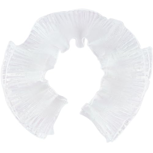 GORGECRAFT 10Yds*12cm Organza-Spitzenstoff Mit Rüschen Plissiert Honigtau Retro-Rüschen Plissierter Chiffon-Besatz Polyester-Bordüre Spitzenstoff Für DIY-Hochzeitskleid Basteln Heimdekoration GORGECRAFT 10Yds*12cm Organza-Spitzenstoff Mit Rüschen Plissiert Honigtau Retro-Rüschen Plissierter Chiffon-Besatz Polyester-Bordüre Spitzenstoff Für DIY-Hochzeitskleid Basteln Heimdekoration von GORGECRAFT