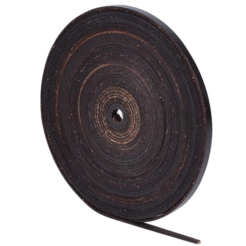 GORGECRAFT 10m Flaches Lederband 6mm Schwarzer Echtlederstreifen 2mm Dicke Rindslederriemen Flechtfäden Schnurseil Für Armbänder Halsketten Gürtel Stiefel Spitze Schmuckherstellung DIY Perlenarbeiten GORGECRAFT 10m Flaches Lederband 6mm Schwarzer Echtlederstreifen 2mm Dicke Rindslederriemen Flechtfäden Schnurseil Für Armbänder Halsketten Gürtel Stiefel Spitze Schmuckherstellung DIY Perlenarbeiten von GORGECRAFT