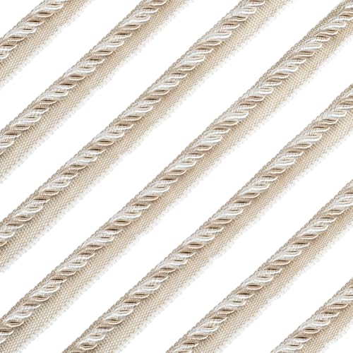 GORGECRAFT 12.5 m Gedrehte Kordelbesatz 16mm Polyester Gedrehtes Lippenseil Dekorative Geflochtene Polsterkordel Fadenband Für Heimdekoration Vorhang Raffhalter Gardineneinfassung Nähen Basteln GORGECRAFT 12.5 m Gedrehte Kordelbesatz 16mm Polyester Gedrehtes Lippenseil Dekorative Geflochtene Polsterkordel Fadenband Für Heimdekoration Vorhang Raffhalter Gardineneinfassung Nähen Basteln von GORGECRAFT