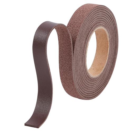 GORGECRAFT 12.5mm X 2m Litschi-Lederstreifen Kunstlederband 1.7mm Dick Flache Lederschnur Geflochtene Fäden Für Heimwerker Gürtel Stiefelschnüre Armbänder Schmuckherstellung Kokosnuss Braun GORGECRAFT 12.5mm X 2m Litschi-Lederstreifen Kunstlederband 1.7mm Dick Flache Lederschnur Geflochtene Fäden Für Heimwerker Gürtel Stiefelschnüre Armbänder Schmuckherstellung Kokosnuss Braun von GORGECRAFT