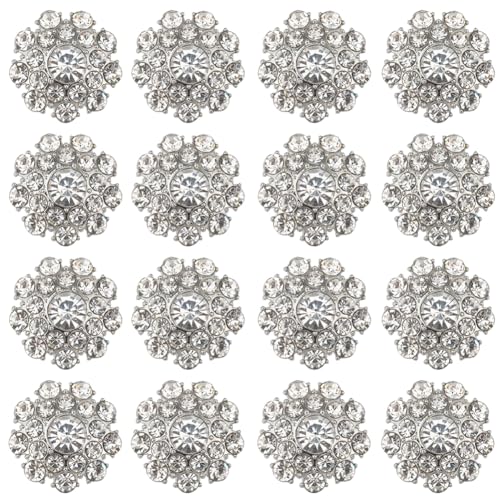 GORGECRAFT 16Stk Glänzende Strassverzierungen Metallblume Kristallknopf Blumendekoration Knöpfe Zum Basteln Hochzeit Party Blumenstrauß Nähen Auf Kleidung Braut Hochzeitsstrauß Kit Braut GORGECRAFT 16Stk Glänzende Strassverzierungen Metallblume Kristallknopf Blumendekoration Knöpfe Zum Basteln Hochzeit Party Blumenstrauß Nähen Auf Kleidung Braut Hochzeitsstrauß Kit Braut von GORGECRAFT