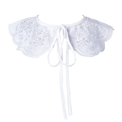 GORGECRAFT 179 x 39cm Abnehmbarer Falscher Kragen Halskrause Mini-Umhang Halsband Falscher Dickey-Kragen Polyester-Stickerei Mit Hölzernem Ohrbesatz Für Blusen Kleidung Nähen Applikationsrand DIY GORGECRAFT 179 x 39cm Abnehmbarer Falscher Kragen Halskrause Mini-Umhang Halsband Falscher Dickey-Kragen Polyester-Stickerei Mit Hölzernem Ohrbesatz Für Blusen Kleidung Nähen Applikationsrand DIY von GORGECRAFT