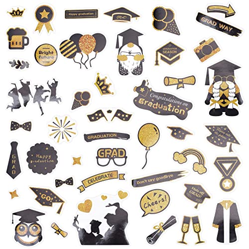 GORGECRAFT 184St Aufkleber Zum Thema Abschlussfeier Selbstklebend Umschlagversiegelung Dekoratives Aufkleber-Set Für DIY Scrapbooking Kunsthandwerk Abschlussfeier Aufkleber Verpackung Dekoration GORGECRAFT 184St Aufkleber Zum Thema Abschlussfeier Selbstklebend Umschlagversiegelung Dekoratives Aufkleber-Set Für DIY Scrapbooking Kunsthandwerk Abschlussfeier Aufkleber Verpackung Dekoration von GORGECRAFT