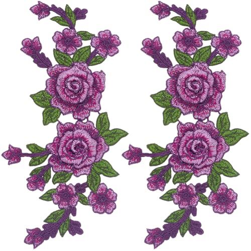GORGECRAFT 2 Stück Bestickte Rosenblumen Aufnäher Zum Aufnähen Blumenapplikationen Blumenstrauß Boho Liebesmotiv Paar Ornamente Nähapplikationen Verzierungen Für Heimwerker Basteln Hochzeitskleid Klei GORGECRAFT 2 Stück Bestickte Rosenblumen Aufnäher Zum Aufnähen Blumenapplikationen Blumenstrauß Boho Liebesmotiv Paar Ornamente Nähapplikationen Verzierungen Für Heimwerker Basteln Hochzeitskleid Klei von GORGECRAFT