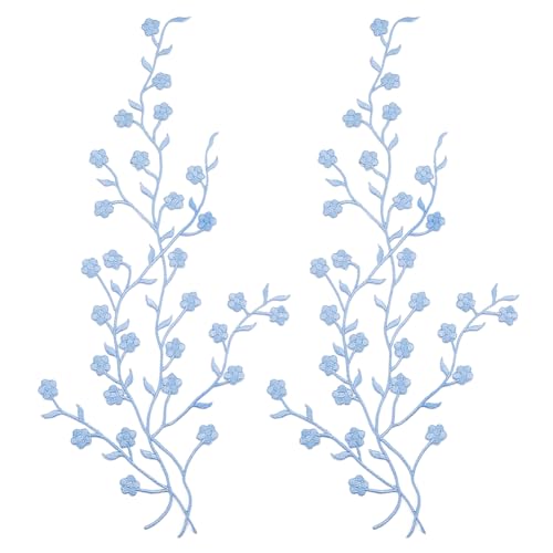 GORGECRAFT 2 Stück Blumenflicken Zum Aufbügeln Dekorativer Aufnäher Blumen Pflaumen Applikation Bestickte Stoffverzierungen Für Hochzeitskleider Kleidung Dekoration Reparatur Jeans Jacken Rucksäcke GORGECRAFT 2 Stück Blumenflicken Zum Aufbügeln Dekorativer Aufnäher Blumen Pflaumen Applikation Bestickte Stoffverzierungen Für Hochzeitskleider Kleidung Dekoration Reparatur Jeans Jacken Rucksäcke von GORGECRAFT