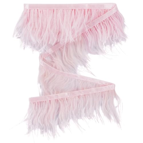 GORGECRAFT 2 m Straußenfederbesatz Fransenband Quaste Spitzenkantenbesatz Mit Satinband Zum Nähen DIY Lateinamerikanische Kleider Hochzeiten Basteln Kostüme Vorhänge Weihnachtsfeier-Dekoration Rosa GORGECRAFT 2 m Straußenfederbesatz Fransenband Quaste Spitzenkantenbesatz Mit Satinband Zum Nähen DIY Lateinamerikanische Kleider Hochzeiten Basteln Kostüme Vorhänge Weihnachtsfeier-Dekoration Rosa von GORGECRAFT
