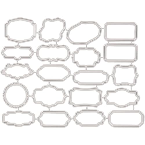 GORGECRAFT 20 Stück 20 Stile Metallrahmen Stanzform Silberner Kohlenstoffstahl Hintergründe Etikettenrahmen Dekorationen Scrapbooking Stanzschablonen Für Heimwerker Basteln Hochzeit Party Album Karten GORGECRAFT 20 Stück 20 Stile Metallrahmen Stanzform Silberner Kohlenstoffstahl Hintergründe Etikettenrahmen Dekorationen Scrapbooking Stanzschablonen Für Heimwerker Basteln Hochzeit Party Album Karten von GORGECRAFT