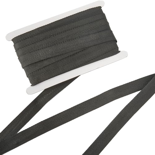 GORGECRAFT 20 Yard Buchbinde-Stirnbänder 22mm Breit Schrägband Schwarz Flaches Buchbindeband Fischgrätenmuster Gurtband Besatz Buchmacherei Köperband Für Heimwerker Nähen Handwerk Buchreparatur GORGECRAFT 20 Yard Buchbinde-Stirnbänder 22mm Breit Schrägband Schwarz Flaches Buchbindeband Fischgrätenmuster Gurtband Besatz Buchmacherei Köperband Für Heimwerker Nähen Handwerk Buchreparatur von GORGECRAFT
