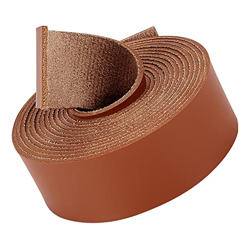 GORGECRAFT 200,7 cm lang, 2,5 cm breit, mattbraun, Leder-Spitzenstreifen, 2 mm dick, flach, Lederschnur, Gurtband, Rolle, Gürtel, einseitig, Lederbedarf, Kunstschnur zum Basteln, Kleidung, Möbelgriffe GORGECRAFT 200,7 cm lang, 2,5 cm breit, mattbraun, Leder-Spitzenstreifen, 2 mm dick, flach, Lederschnur, Gurtband, Rolle, Gürtel, einseitig, Lederbedarf, Kunstschnur zum Basteln, Kleidung, Möbelgriffe von GORGECRAFT