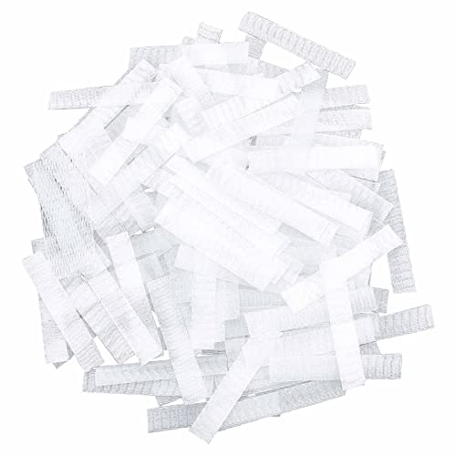 GORGECRAFT 200-Teiliges Make-Up-Pinsel-Schutznetz, Fadenspulenschoner, Wiederverwendbar, Erweiterbare Netzabdeckung, Fadennetz Für Lidschattenpinsel, Nähen/Sticken, Weiß GORGECRAFT 200-Teiliges Make-Up-Pinsel-Schutznetz, Fadenspulenschoner, Wiederverwendbar, Erweiterbare Netzabdeckung, Fadennetz Für Lidschattenpinsel, Nähen/Sticken, Weiß von GORGECRAFT