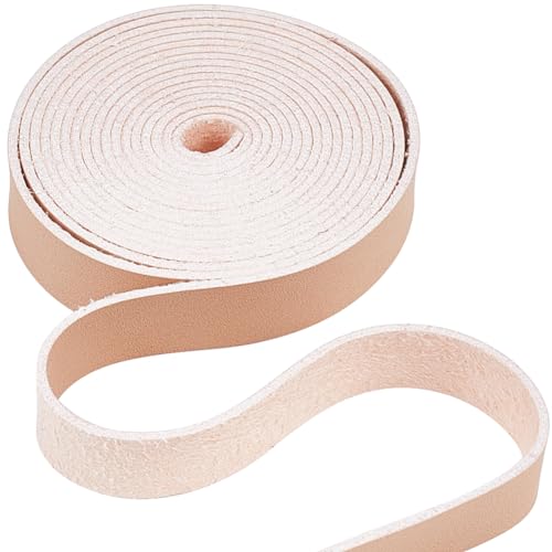 GORGECRAFT 200cm Lederband 12.5mm Breite Lederstreifen 1.2mm Dick Flaches Lederband Litschi-Maserung Fäden Seil Für Heimwerker Schmuckherstellung Schmuckherstellung Werkzeugwerkstatt Peachpuff GORGECRAFT 200cm Lederband 12.5mm Breite Lederstreifen 1.2mm Dick Flaches Lederband Litschi-Maserung Fäden Seil Für Heimwerker Schmuckherstellung Schmuckherstellung Werkzeugwerkstatt Peachpuff von GORGECRAFT