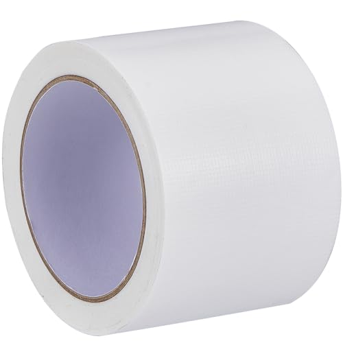 GORGECRAFT 20m X 75mm Weißes Breites Klebeband Wasserdichtes Gaffer-Klebeband Industriequalität Stark Klebendes Reißbares Wetterbeständiges Klebeband Für Handwerk Heimwerken GORGECRAFT 20m X 75mm Weißes Breites Klebeband Wasserdichtes Gaffer-Klebeband Industriequalität Stark Klebendes Reißbares Wetterbeständiges Klebeband Für Handwerk Heimwerken von GORGECRAFT