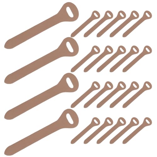 GORGECRAFT 24 Stück Ersatz Reparatur Reißverschluss Aus Rindsleder 7 × 1.7cm Handgefertigte Aufreißlasche Verlängerung Aus Echtem Leder Reißverschlussköpfe Für Jacken Koffer Gepäck Geldbörsen (Goldrut von GORGECRAFT