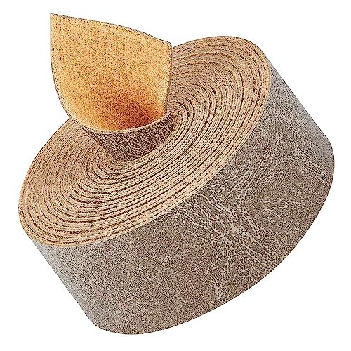 GORGECRAFT 25mm Breite Flache Graue Lederstreifen 79" Lange Büffelleder Mit Künstlicher Narbung 1.2mm Dickes Mattes Einseitiges Lederzubehör Kunstkordel Für Schmuck Armbänder Halskettenherstellung GORGECRAFT 25mm Breite Flache Graue Lederstreifen 79" Lange Büffelleder Mit Künstlicher Narbung 1.2mm Dickes Mattes Einseitiges Lederzubehör Kunstkordel Für Schmuck Armbänder Halskettenherstellung von GORGECRAFT