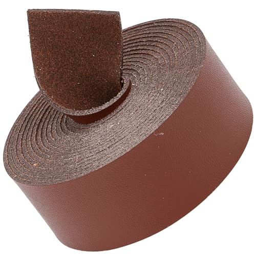 GORGECRAFT 25mm Breite Lederstreifen 200cm Langes Kunstlederband 1.2mm Dickes Flaches Lederband Litschi-Maserung Fäden Seil Für DIY-Handwerk Schmuckherstellung Gürtel Möbelgriffe Kokosnuss Braun GORGECRAFT 25mm Breite Lederstreifen 200cm Langes Kunstlederband 1.2mm Dickes Flaches Lederband Litschi-Maserung Fäden Seil Für DIY-Handwerk Schmuckherstellung Gürtel Möbelgriffe Kokosnuss Braun von GORGECRAFT