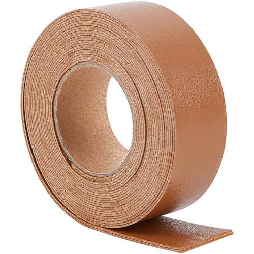 GORGECRAFT 25mm X 2m Doppelseitige Lederstreifen Schokoladen-Lychee-Muster Flaches Lederband 1.7mm Dick Kunstlederband Für Heimwerker Gitarrengürtel Schmuckherstellung Geschenkverpackungszubehör GORGECRAFT 25mm X 2m Doppelseitige Lederstreifen Schokoladen-Lychee-Muster Flaches Lederband 1.7mm Dick Kunstlederband Für Heimwerker Gitarrengürtel Schmuckherstellung Geschenkverpackungszubehör von GORGECRAFT