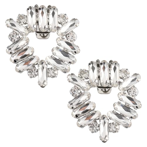 GORGECRAFT 2Stk Abnehmbarer Schuhschnallenclip Strass-Schuhclips Für Hochzeiten 48 x 41mm Dreieck Elegante Kristall-Schuhdekoration Schuhe Schmuckdekoration Für Flache Absätze Hüte Kleider Clutches GORGECRAFT 2Stk Abnehmbarer Schuhschnallenclip Strass-Schuhclips Für Hochzeiten 48 x 41mm Dreieck Elegante Kristall-Schuhdekoration Schuhe Schmuckdekoration Für Flache Absätze Hüte Kleider Clutches von GORGECRAFT