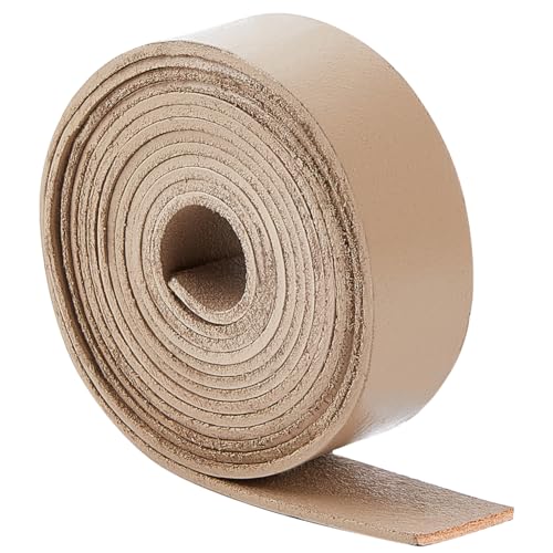 GORGECRAFT 2m X 25mm Echtlederstreifen Flaches Lederband 2mm Dick Rindslederband Flechtfaden Seil Für Armbänder Halsketten Schmuckherstellung Halsbänder Gitarrengürtel Schlüsselanhänger DIY Bräune GORGECRAFT 2m X 25mm Echtlederstreifen Flaches Lederband 2mm Dick Rindslederband Flechtfaden Seil Für Armbänder Halsketten Schmuckherstellung Halsbänder Gitarrengürtel Schlüsselanhänger DIY Bräune von GORGECRAFT