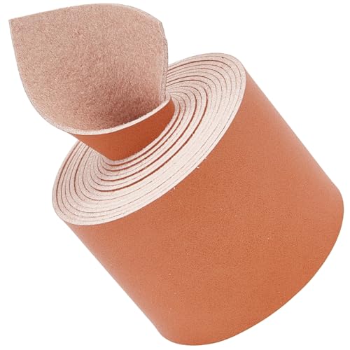 GORGECRAFT 2m X 50mm Breites Lederband Kunstlederstreifen Flaches Lederband Lychee-Maserung Fäden Seil Für Heimwerker Gitarre Gürtel Armband Halskette Schmuckherstellung Werkzeugwerkstatt Schokolade GORGECRAFT 2m X 50mm Breites Lederband Kunstlederstreifen Flaches Lederband Lychee-Maserung Fäden Seil Für Heimwerker Gitarre Gürtel Armband Halskette Schmuckherstellung Werkzeugwerkstatt Schokolade von GORGECRAFT