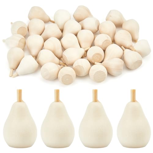 GORGECRAFT 30Stk Unlackierte Holzbirnen Graffiti Holzfiguren Aus Künstlichen Früchten Dekoratives Blankes Holzornament Unlackiert DIY Malerei Basteln Für Weihnachtsbaum Dekoration Feen Kunstprojekte GORGECRAFT 30Stk Unlackierte Holzbirnen Graffiti Holzfiguren Aus Künstlichen Früchten Dekoratives Blankes Holzornament Unlackiert DIY Malerei Basteln Für Weihnachtsbaum Dekoration Feen Kunstprojekte von GORGECRAFT