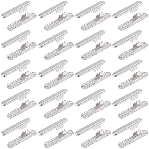 GORGECRAFT 350Stk Elastische Kordelenden Silberfarben Metall Edelstahl Umklappbare Terminatoren Halbe Abdeckung Widerhaken Kordel Crimp Endverschluss Stopper Klemmverschluss Zum Gurtbändern Nähen GORGECRAFT 350Stk Elastische Kordelenden Silberfarben Metall Edelstahl Umklappbare Terminatoren Halbe Abdeckung Widerhaken Kordel Crimp Endverschluss Stopper Klemmverschluss Zum Gurtbändern Nähen von GORGECRAFT