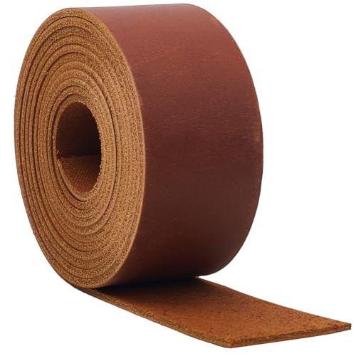 GORGECRAFT 37.5mm Breite Streifen Aus Echtem Leder 2 m Lange Riemen Aus Crazy Horse Leder 1.8mm Dickes Flaches Lederband Aus Rindsleder Vollnarbig Gegerbtes Rindslederband Für Heimwerker Sattelbraun GORGECRAFT 37.5mm Breite Streifen Aus Echtem Leder 2 m Lange Riemen Aus Crazy Horse Leder 1.8mm Dickes Flaches Lederband Aus Rindsleder Vollnarbig Gegerbtes Rindslederband Für Heimwerker Sattelbraun von GORGECRAFT