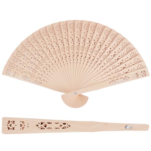 GORGECRAFT 4 Stück Faltfächer Aus Holz Naturholz Handfächer Hochzeit Handfächer Hand Klappfächer Hohl Geschnitzt Mond Stern Chinesisches Sandelholz Fächer Für Geburtstage Heimdekoration GORGECRAFT 4 Stück Faltfächer Aus Holz Naturholz Handfächer Hochzeit Handfächer Hand Klappfächer Hohl Geschnitzt Mond Stern Chinesisches Sandelholz Fächer Für Geburtstage Heimdekoration von GORGECRAFT