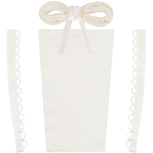 GORGECRAFT 4 Teiliges Korsett Set Für Hochzeitskleider Großer Stoff Satin Schnürung Verlängerung Reißverschluss Ersatz Verstellbares Band Zum Binden Der Rückseite Korsetts Für Abschlussball Formelle GORGECRAFT 4 Teiliges Korsett Set Für Hochzeitskleider Großer Stoff Satin Schnürung Verlängerung Reißverschluss Ersatz Verstellbares Band Zum Binden Der Rückseite Korsetts Für Abschlussball Formelle von GORGECRAFT