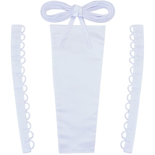 GORGECRAFT 4 Teiliges Korsett Set Für Hochzeitskleider Weißer Stoff Satin Schnürung Verlängerungsreißverschluss Ersatz Verstellbares Band Zum Binden Der Rückseite Korsetts Für Abschlussball Formelle GORGECRAFT 4 Teiliges Korsett Set Für Hochzeitskleider Weißer Stoff Satin Schnürung Verlängerungsreißverschluss Ersatz Verstellbares Band Zum Binden Der Rückseite Korsetts Für Abschlussball Formelle von GORGECRAFT