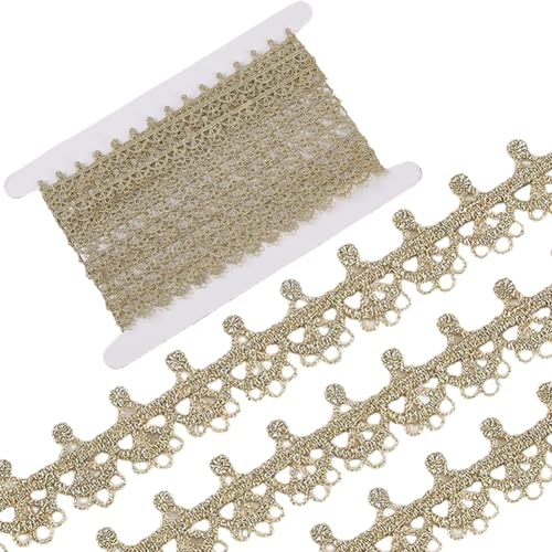 GORGECRAFT 4.6 m Goldenes Venedig Spitzenband 18mm Breit Metallisch Gehäkelt Stickerei Muschelsaum Besatzstoff Vintage Bogen Blumendekoration Nähen Für Braut Hochzeit Kleidung DIY Basteln GORGECRAFT 4.6 m Goldenes Venedig Spitzenband 18mm Breit Metallisch Gehäkelt Stickerei Muschelsaum Besatzstoff Vintage Bogen Blumendekoration Nähen Für Braut Hochzeit Kleidung DIY Basteln von GORGECRAFT