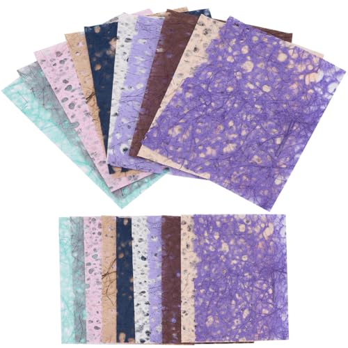 GORGECRAFT 40 Stück Strukturierte Scrapbook Dekorpapierbögen Zufällig Gemischte Farben Handgefertigtes Maulbeer Decoupage Papier Netz Geprägtes Scrapbooking Papier Für Fotoalben Kartenherstellung Jour GORGECRAFT 40 Stück Strukturierte Scrapbook Dekorpapierbögen Zufällig Gemischte Farben Handgefertigtes Maulbeer Decoupage Papier Netz Geprägtes Scrapbooking Papier Für Fotoalben Kartenherstellung Jour von GORGECRAFT
