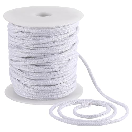 GORGECRAFT 4mm 30 m Weißes Baumwollseil Weicher Kordelzug Ersatzseile Makramee Baumwollkeder Runder Baumwollfaden Mehrzweck Paspelkordel Für Taschen DIY Bastelprojekte Häkeln Aufhängen GORGECRAFT 4mm 30 m Weißes Baumwollseil Weicher Kordelzug Ersatzseile Makramee Baumwollkeder Runder Baumwollfaden Mehrzweck Paspelkordel Für Taschen DIY Bastelprojekte Häkeln Aufhängen von GORGECRAFT