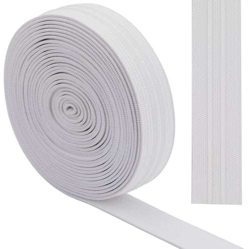 GORGECRAFT 5 Yards 20mm Breites Rutschfestes Elastisches Band Weiß Gerade Linie Elastisches Greifband Aus Silikon Stretch-Gummi Elastische Riemen Gürtelbund Für Heimwerker Kleidungsstücke Nähen GORGECRAFT 5 Yards 20mm Breites Rutschfestes Elastisches Band Weiß Gerade Linie Elastisches Greifband Aus Silikon Stretch-Gummi Elastische Riemen Gürtelbund Für Heimwerker Kleidungsstücke Nähen von GORGECRAFT