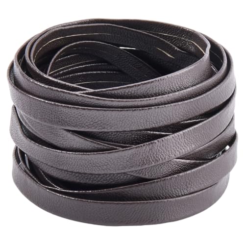 GORGECRAFT 5 m Doppelt Gefalteter Lederstreifen 8mm Breite Umklappbare Lederriemen Flaches Lammlederband PU Kantenbesatz 1mm Dicker Kaffeefarbener Flechtfaden Für Heimwerker Basteln Schmuckherstellung GORGECRAFT 5 m Doppelt Gefalteter Lederstreifen 8mm Breite Umklappbare Lederriemen Flaches Lammlederband PU Kantenbesatz 1mm Dicker Kaffeefarbener Flechtfaden Für Heimwerker Basteln Schmuckherstellung von GORGECRAFT