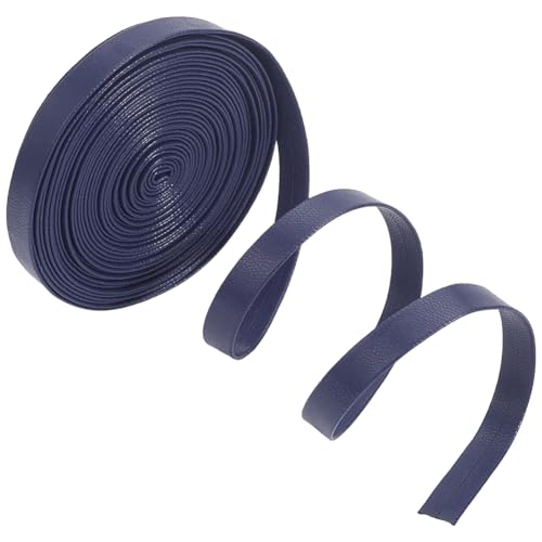 GORGECRAFT 5 m Umklappbarer Lederstreifenriemen 10mm Breit Flache Lederschnur Marineblau Dünnes Lederschnürseil 1mm Dick Doppelseitiger PU Lederriemen Für Heimwerker Schmuck Werkzeugwerkstatt GORGECRAFT 5 m Umklappbarer Lederstreifenriemen 10mm Breit Flache Lederschnur Marineblau Dünnes Lederschnürseil 1mm Dick Doppelseitiger PU Lederriemen Für Heimwerker Schmuck Werkzeugwerkstatt von GORGECRAFT