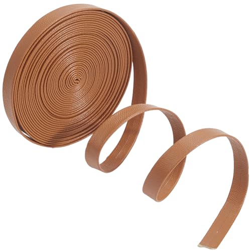 GORGECRAFT 5 m X 10mm Flaches Doppelseitiges Lederband 1mm Dick Litschi Lederstreifen Peruanisches PU Lederband Umklappbares Lederband Für Heimwerker Haustierhalsbänder Schmuck Werkzeugwerkstatt GORGECRAFT 5 m X 10mm Flaches Doppelseitiges Lederband 1mm Dick Litschi Lederstreifen Peruanisches PU Lederband Umklappbares Lederband Für Heimwerker Haustierhalsbänder Schmuck Werkzeugwerkstatt von GORGECRAFT