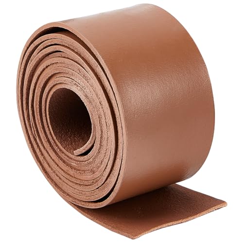 GORGECRAFT 50mm Breite Streifen Aus Echtem Leder 79" Lange Flache Lederriemen 2mm Dicke Rindslederschnur Flechtfaden Seil Für Gürtel Armbänder Schmuckherstellung DIY Handwerk Werkzeugwerkstatt Kamel GORGECRAFT 50mm Breite Streifen Aus Echtem Leder 79" Lange Flache Lederriemen 2mm Dicke Rindslederschnur Flechtfaden Seil Für Gürtel Armbänder Schmuckherstellung DIY Handwerk Werkzeugwerkstatt Kamel von GORGECRAFT